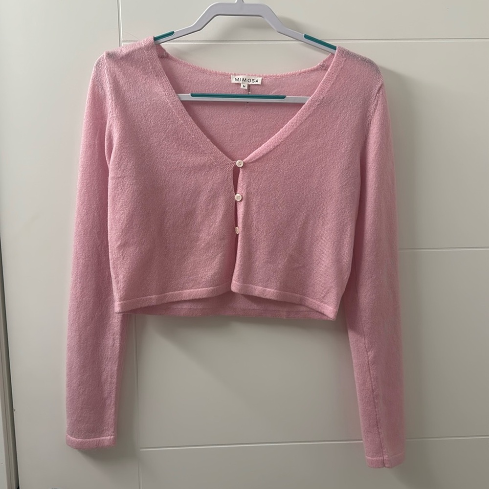 Pink sweater